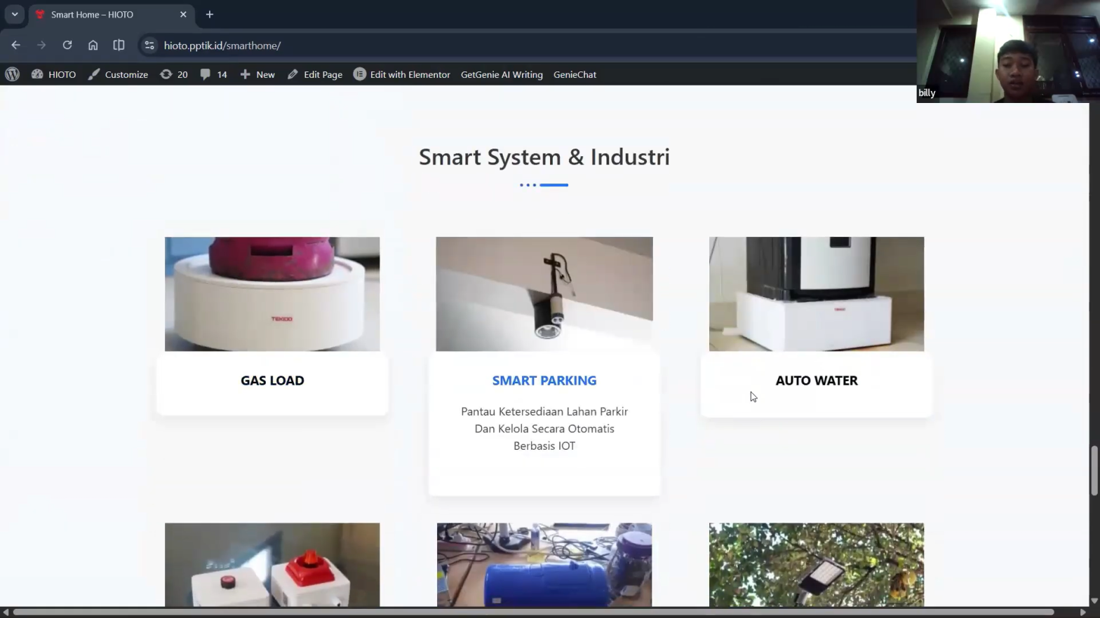 Workshop MM – Estetika dengan Themes & Customizer dan Progress Website HIOTO