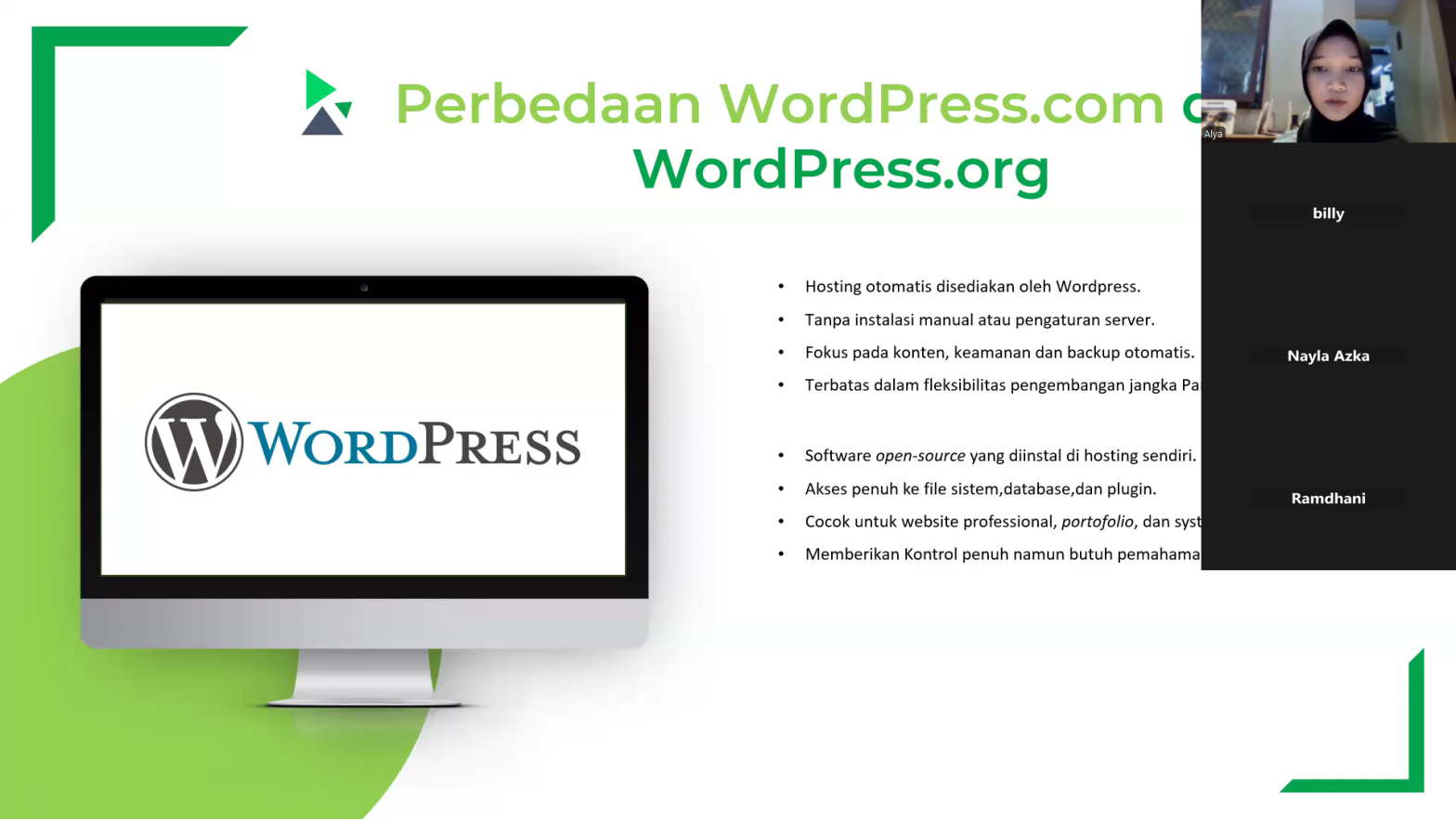 Workshop MM – Pembuatan Landing Page Website SEGAR