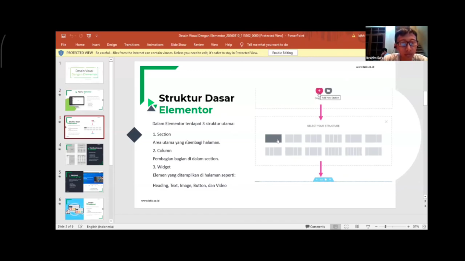 Workshop MM – Desain Visual Website WordPress SIVA dengan Elementor (Page Builder)