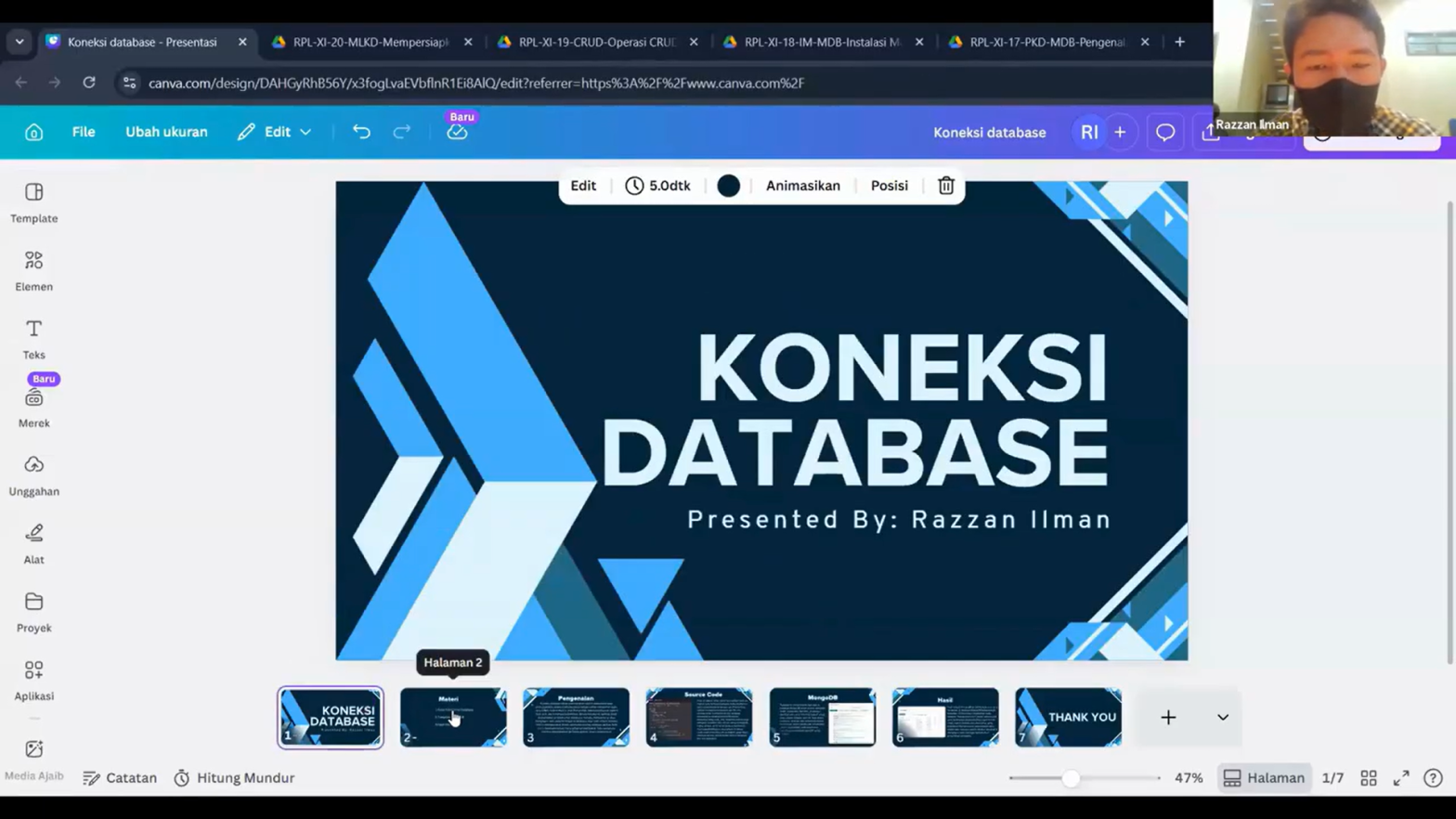 Workshop RPL – Dasar Pengelolaan Database MongoDB dan Implementasi CRUD [Razzan Ilman Anwar]