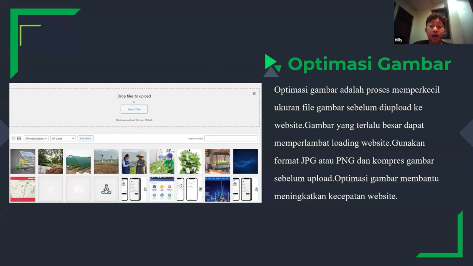 Workshop MM – SEO & Optimasi Performa Website WordPress dan Website HIOTO
