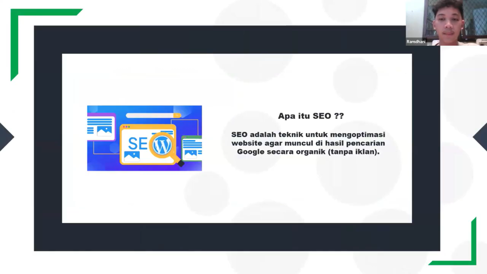 Workshop MM – SEO & Optimasi Performa Website WordPress dan Website TEKIDO