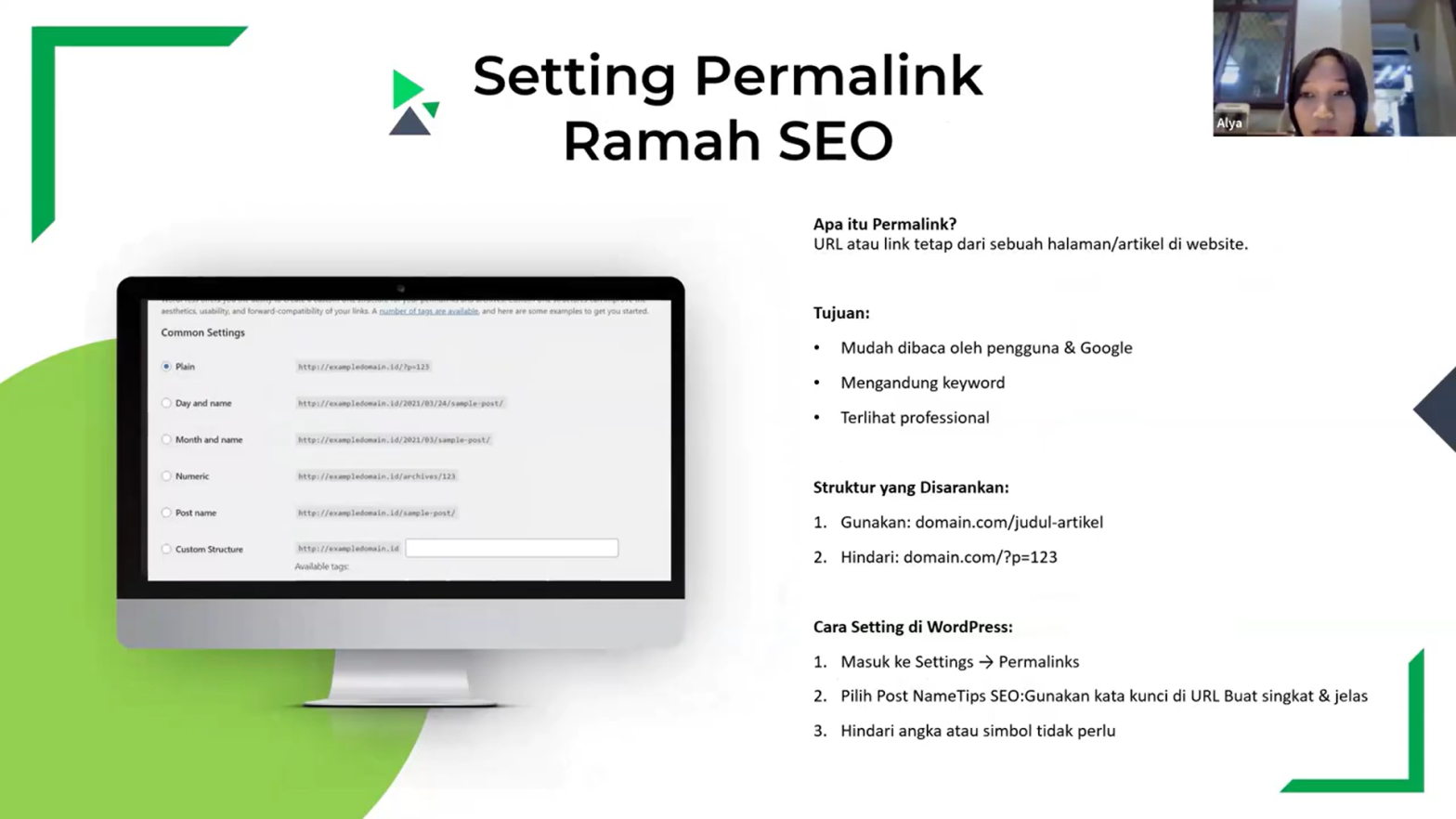 Workshop MM – SEO & Optimasi Performa Website WordPress dan Website SEGAR