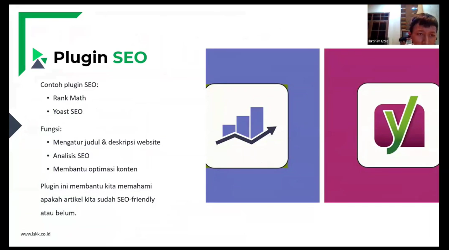 Workshop MM – SEO & Optimasi Performa Website WordPress dan Website SIVA