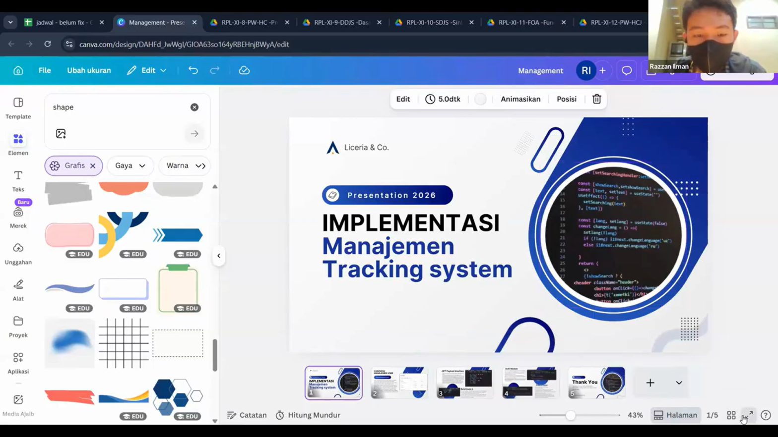 Workshop RPL – Membangun Website Interaktif dengan HTML, CSS, dan JavaScript [Razzan Ilman Anwar]